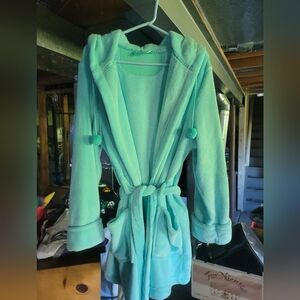 Xhilaration Mint Green Hooded Robe
